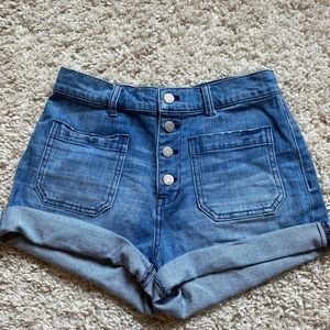 Madewell Patch Pocket Denim Shorts